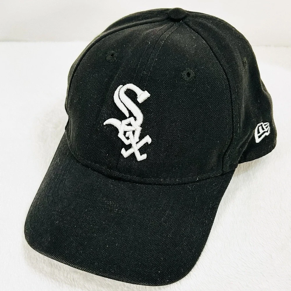 Chicago White‎ Sox New Era Team Logo 9FORTY Hat Cap Adjustable Strapback MLB